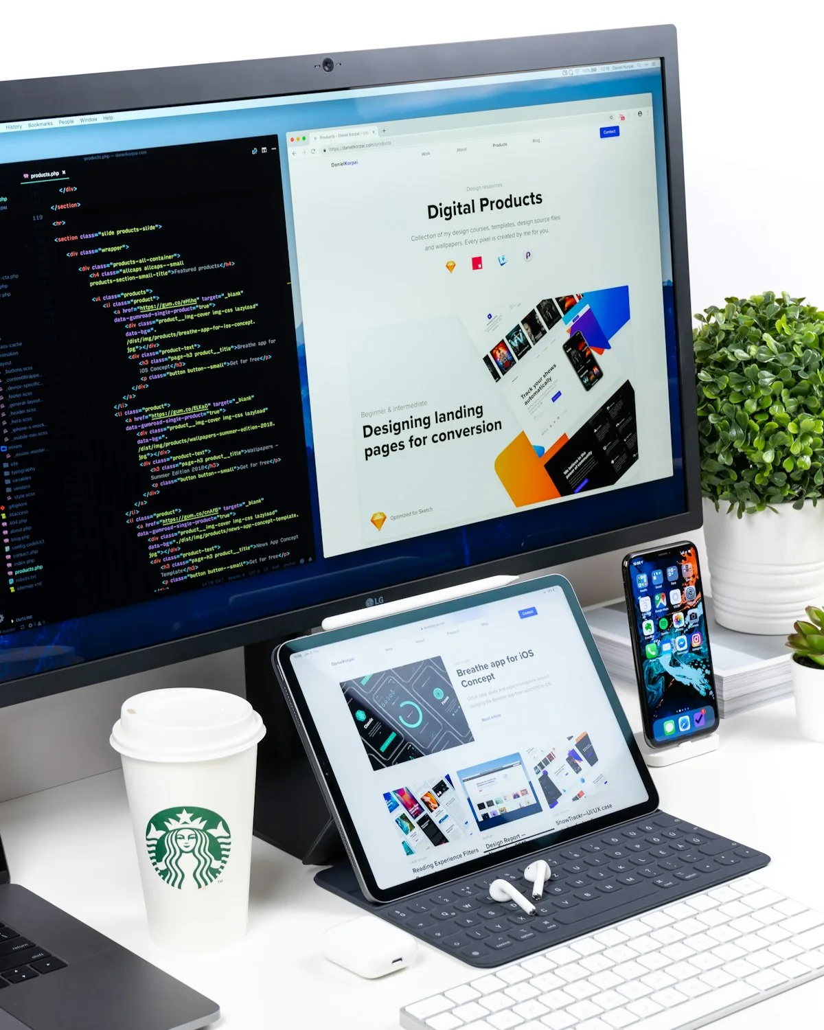 Comparación entre diseño web estético y diseño web orientado a conversión