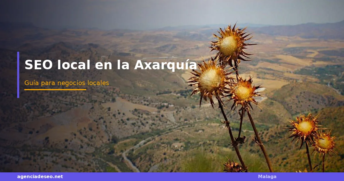 SEO local en la Axarquía: guía para negocios de Vélez-Málaga y comarca